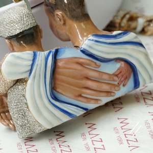 GRA Certified 3.5\" Enamel <b>Painting</b> Portrait Moissanite <b>Diamond</b> Custom Iced Out Pendant Hip Hop Style - Product Image 5