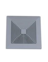 Ventilador de Extracción de Techo de 10 Pulgadas, 110-240V, Alto Flujo de Aire, Silencioso, Material ABS+PP, Motor de Cobre Puro, para RV, Baño, Inodoro, Cocina