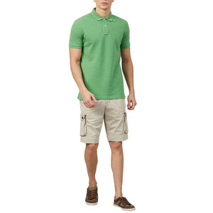 100% algodón 14 colores impresión personalizada de talla grande para hombre para Polos manga corta antiarrugas sólido alta calidad de tela - Product Image 2