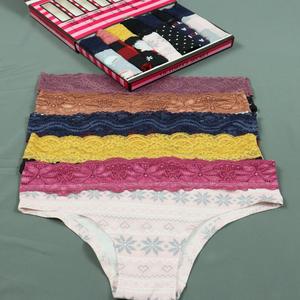 Paquete de bragas de 7 días para mujer, ropa de mujer, lote de ropa interior Premium, bragas 100% de algodón, bragas sobrantes suaves - Product Image 5