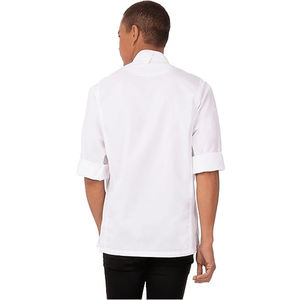 Breathable <strong>Chef</strong> Coat Long Sleeve with Stylish <strong>Button</strong> for Culinary Professionals Restaurant Hotel Kitchen Uniform Workwear - Product Image 3