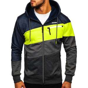 Sudaderas con capucha con cremallera completa de color de alta calidad personalizadas Zip Ups Oversized Blank Heavyweight Zip up Hoodie - Product Image 6
