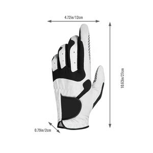 Guantes de golf para hombre con estampado de sublimación de la mejor calidad Guantes de golf de cuero suave Premium de alta calidad para adultos - Product Image 6