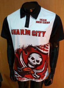 T-shirt en jersey élasthanne et coton à manches longues pour hommes, col rond, broderie de style décontracté, tissu tricoté avec de vraies photos - Product Image 3