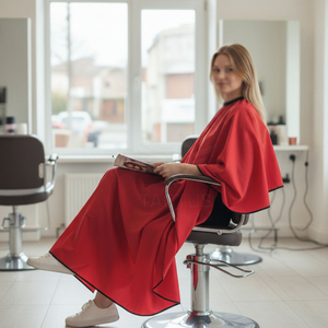 ผ้าคลุมตัดผมสำหรับมืออาชีพ ปี 2026 ทนทาน น้ำหนักเบา เนื้อผ้านุ่ม สำหรับใช้ในร้านเสริมสวย - Product Image 6