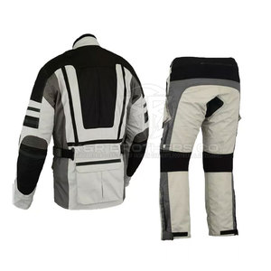 Traje de Motocicleta de 2 Piezas Resistente con Armadura Extraíble y Ajuste Ajustable, Traje de Motocicleta de 2 Piezas Transpirable - Product Image 2