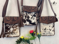 Bolso de Mano para Teléfono, de Cuero Vacuno Auténtico, con Grabado Artesanal, Bolso Bandolera Pequeño, Bolsa de Muñeca, Bolso Tipo Sling