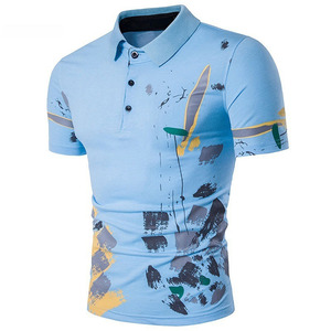 Chemise décontractée pour homme CUBA SPORTS de haute qualité, couleur personnalisée OEM, poche brodée, toile respirante 100% coton - Product Image 1