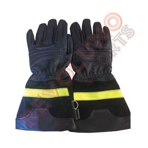 Gants de sauvetage personnalisés sécurité au travail gants de protection des mains haute qualité imperméable pompier léger peau de vache gant ignifuge - Product Image 6