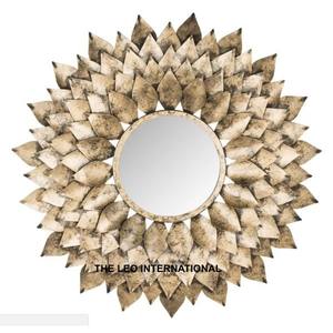 Espejo con Marco de Metal, Espejo de Pared de Acero Inoxidable de Longitud Completa, Espejo de Pared Rectangular Personalizado - Product Image 3