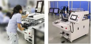 High Precision Conductive Silver Paste Screen Printer Thick Film Printing Machine