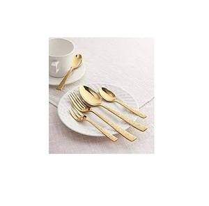 Juego de cubiertos de acero inoxidable con mango Vintage, cubiertos dorados, para Hotel, restaurante y casas, gran oferta, nuevo estilo - Product Image 6