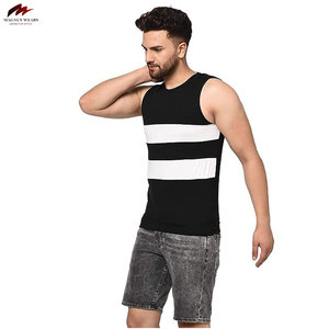 เสื้อกล้ามออกกำลังกายผู้ชาย พิมพ์โลโก้ได้ แห้งเร็ว ผ้าโพลีเอสเตอร์/คอตตอนฟลีซ 220 กรัม ระบายอากาศดี ไร้ตะเข็บ ชุดกีฬาลำลอง - Product Image 4