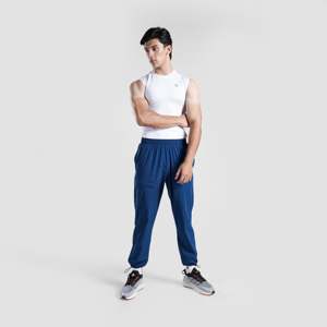 GA Men's White Sleeveless Slim Fit Quick Dry Compression Tank <b>Tops</b> (Polyester/Spandex) - Product Image 6