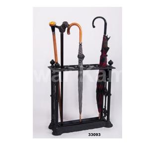 Parapluie en fonte noire de haute qualité et support de canne pour bureau d'entrée - Product Image 3