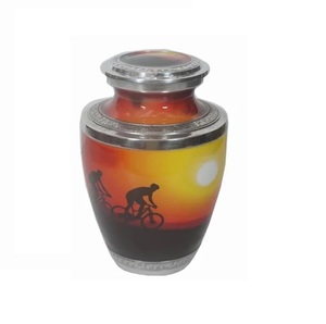 Urna Funeraria de Latón Premium con Incrustaciones de Nácar, Elegante Urna Conmemorativa para Cenizas de Adultos, Urna de Latón con Incrustaciones para Cenizas Humanas Adultas. - Product Image 5