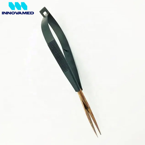 Ciseaux à cuticules professionnels de style russe en acier inoxydable avec micro-spring pour manucure, pédicure, sourcils et cils - Product Image 5