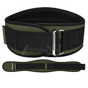 Cinturón de entrenamiento de levantamiento de pesas de neopreno duradero fabricado en Pakistán para gimnasio, Fitness, cinturón de levantamiento de pesas con logotipo personalizado - Product Image 1