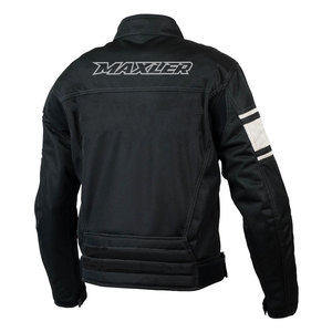 Blouson d'été pour moto pour hommes et femmes, équipement de moto avec rembourrage de protection, tissu Cordura, visibilité nocturne améliorée - Product Image 2