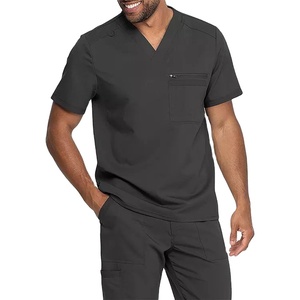 2025 Unisex <b>Nursing</b> <b>Scrubs</b> Uniforms High Quality Stylish Medical Uniform Sets Made from Comfortable Rayon Canvas Material - Product Image 4