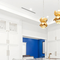 Pièces du système HVAC Grille de ventilation 2 fentes linéaires Diffuseur Plafond décoratif Planchers muraux Conduit Évent d'aération Couvercle d'évent AC