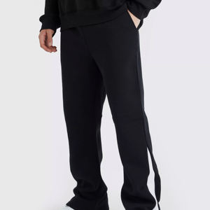 Pantalones de correr cargo para hombre con bolsillos laterales y ropa de fitness para gimnasio ecológica informal ligera con logotipo personalizado al por mayor - Product Image 2