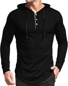 T-shirt à capuche à manches longues pour homme - Product Image 3