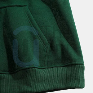Sudadera con capucha verde de alta calidad con logotipo personalizado, ropa de calle deportiva transpirable, sudaderas para hombres y mujeres para invierno - Product Image 4