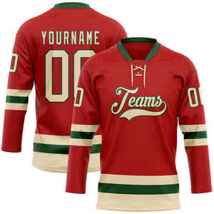 Jersey de Hockey sobre Hielo Sublimado para Hombre, Diseño Personalizado con Logotipo Impreso, Servicio OEM ODM Personalizado - Product Image 1