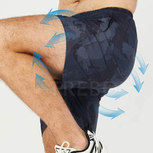 Best Selling Men's Sports <b>Shorts</b> Elastic <b>Waist</b> Closure Quick Dry & Breathable Made of Spandex Fabric <b>Low</b> MOQ - Product Image 4