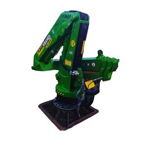 Mini grue hydraulique de haute qualité de marque Puma capacité de 3 tonnes pont bateau flèche pliante avec composants de pompe nouvelle grue marine turquie - Product Image 3