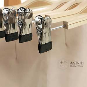 Exhibidor de Madera para Pantalones Vaqueros de 37CM 32CM con Logotipo Personalizado de Marca - Product Image 4