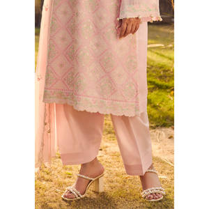 Conjunto de Traje de 3 Piezas Bordado para Mujer con Dupatta de Chifón Bordado PM-52087 - Product Image 5