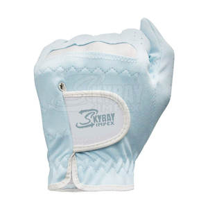 Guantes de golf de cuero Cabretta genuino de alta calidad con logotipo personalizado para la venta en línea de deportes - Product Image 3