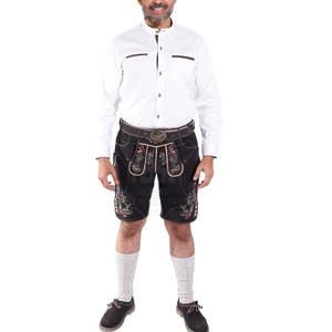 2025 Bavarian <b>Shorts</b> Customized Made Premium Quality Breathable Lederhosen Bavarian <b>Shorts</b> New Design Stylish - Product Image 2
