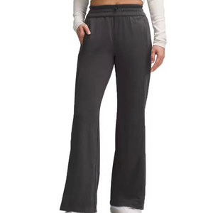 Design Your Own High Quality Eco-Friendly Fitness <b>Legging</b> <b>Low</b> Price Spandex/Nylon Made Women Flare Elastic <b>Waist</b> Breathable - Product Image 1