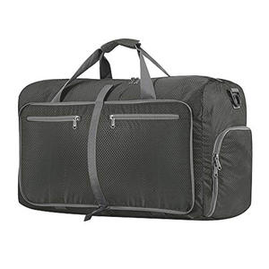 Bolsa de Viaje Plegable de 80L, Personalizable con Estampado, Gran Capacidad, Ultraligera, Impermeable, de Nailon con Cierre - Product Image 4