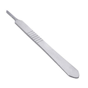 100% High Quality German Stainless Steel Scalpel <b>Blade</b> Handle Reusable Manual <b>Surgical</b> Instrument Tool Electric - Product Image 2