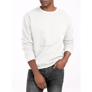 Meilleure tenue hommes sweats à col rond unisexe différentes couleurs meilleure qualité 100% coton polaire 380gsm - Product Image 2