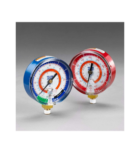 Manómetro de Presión para Aire Acondicionado de Grado Industrial con Conectores de Latón y Válvulas de Acero Inoxidable para Resistencia a la Corrosión - Product Image 6