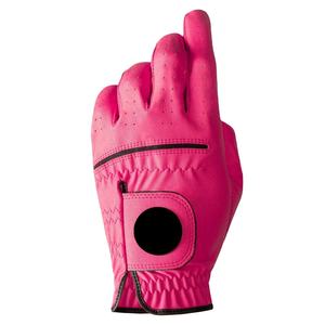 Gants de golf en cuir Cabretta souple personnalisés OEM avec logo personnalisé de haute qualité et couleur avec matériau PU et peau de mouton - Product Image 1