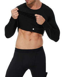 Calzoncillos largos duraderos para hombre con 100 por ciento de tela de lana merino 200GSM ropa interior térmica pantalones de capa Base OEM hechos en Pakistán - Product Image 3