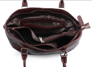 Sacs en cuir imperméables les plus tendance Easy Hold Logo personnalisé le plus vendu Sacs en cuir élégants pour femmes au prix de gros - Product Image 5