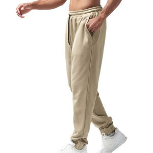 Pantalones Deportivos Casuales de Lona 100% Algodón de Alta Calidad, Corte Holgado, Cintura Alta/Media con Cordón Ajustable - Product Image 2