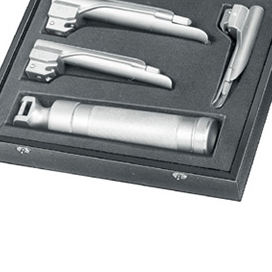 Juego de laringoscopio profesional de 4 piezas de alta calidad Fuente de alimentación manual Servicios OEM Base de instrumentos quirúrgicos disponibles - Product Image 2