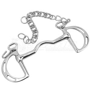 Broca de equitación ajustable para entrenamiento, ajuste suave y cómodo para todas las disciplinas de equitación - Product Image 1