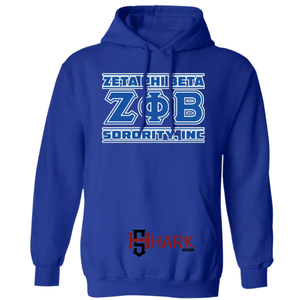 Top Listed Sorority & Fraternity Hoodie Fabricante Zeta Phi Beta Serigrafía Algodón Fleece Divine Nine Hoodies OEM - Product Image 2
