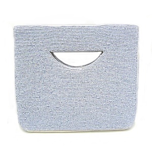 Sac à main en verre multicolore artisanal MS avec poignée, sac à main décontracté, artisanat indien, sac baguette fait à la main - Product Image 4
