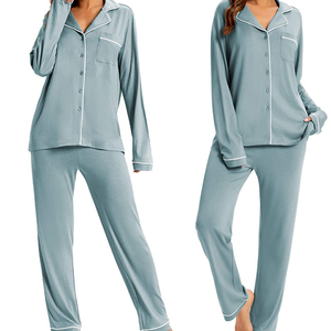 Quantité minimale de commande bas taille haute entraînement athlétique salon joggers pantalons de sport avec poche femmes vêtements de nuit - Product Image 4