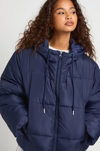 <b>Lightweight</b> Breathable Knitted Canvas Waterproof Plus Size Quilted Polyester Plain Dyed Hooded <b>Puffer</b> <b>Jackets</b> Men <b>Women</b> Casual - Product Image 6